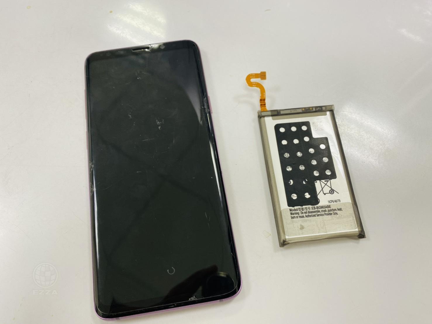 三星S9+更換電池(947手機維修聯盟 新北新店站)