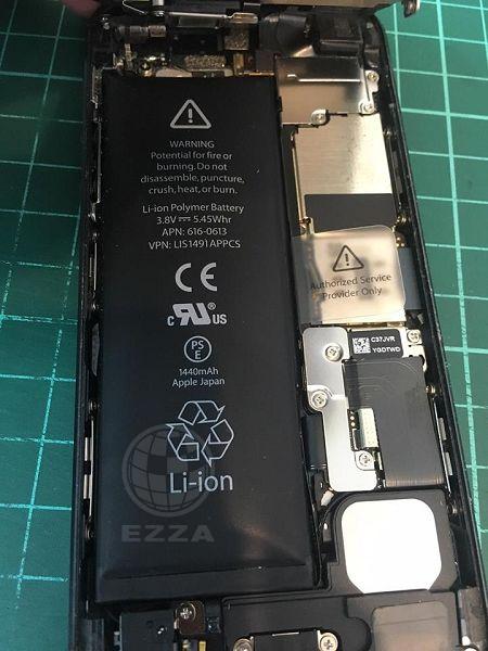 iphone5電池膨脹 (947手機維修聯盟 新北新店站)